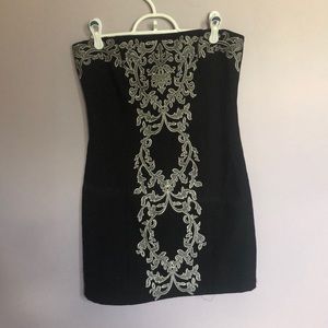 Flattering black dress